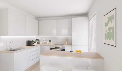 Attraktive Wohnung mit Rheinblick und großem Balkon
