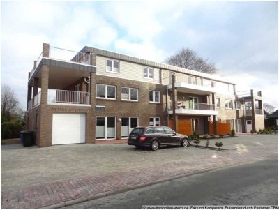 Zweitbezug! neuwertige 3 Zimmer Oberwohnung mit Balkon im Zentrum von Westerstede!