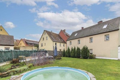 Zwei Häuser – viele Möglichkeiten: Charmantes Immobilienpaket in Wilhermsdorf