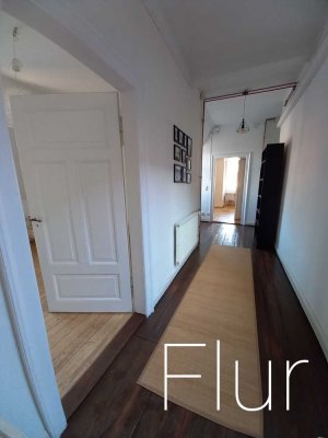 2-Zimmer-Altbauwohnung mit schönem Ausblick