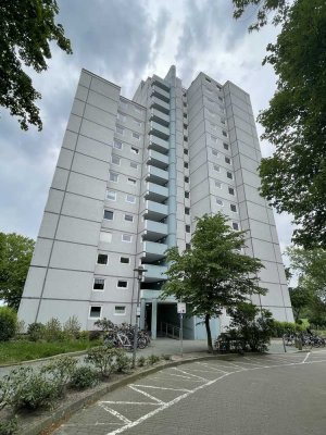 Teilmöblierte 2-Zimmerwohnung in der 12. Etage - mit Weitblick!!
