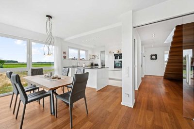 Moderne Maisonette-Wohnung mit aktuellen Energiestandards in Rheinlage