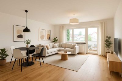 Erstbezug nach Sanierung - Top 2-Zimmer Wohnung mit Balkon und Garage!