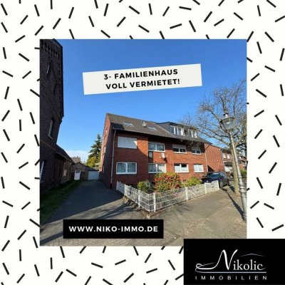 Gepflegtes 3- Parteienhaus, voll vermietet, in sehr guter Lage!
