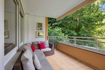 RAUMWUNDER: Perfekt geschnittene Fünf-Zimmer-Maisonettewohnung in schöner Lage mit Blick ins Grüne