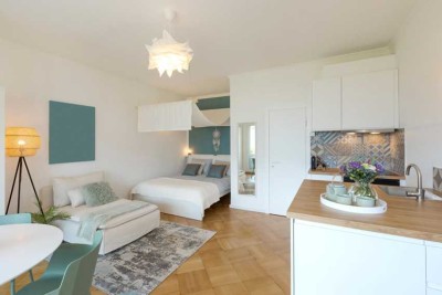 möbliertes 1-Zimmer-Apartment