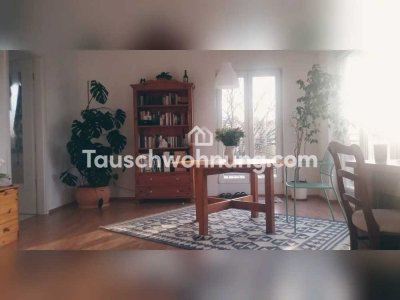 Tauschwohnung: Helle Wohnung mit 50m2 Dachterasse