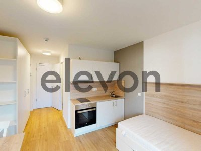 Voll möbliert und in bester Lage - Stilvoll eingerichtetes 1-Zimmer-Apartment im elevon!