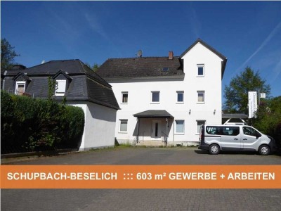 ca. 603 m² GEWERBE + WOHN + NUTZFLÄCHE   :::   MITTEN im GRÜNEN   :::   BESELICH SCHUPBACH