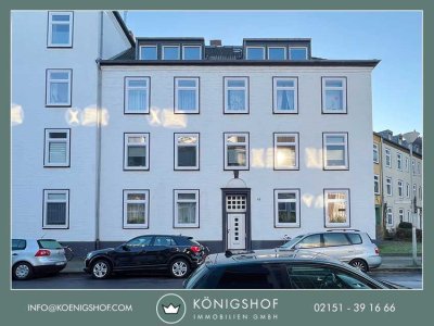 Krefeld-Cracau: Über den Dächern von Krefeld: Attraktive 
4-Zimmerwohnung mit schöner Dachterrasse