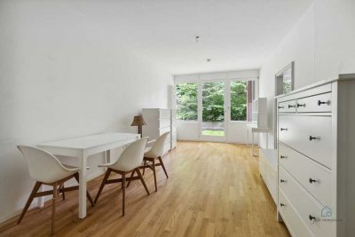 Just Immotions | Charmante Wohnung im Hochparterre mit Westterrasse und Tiefgarage!