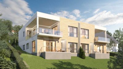 Rheinblick pur - Traumlage mit Architektenplanung