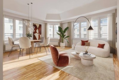 Traumhafte 51m² Wohnung in Stilaltbau: 2 Zimmer, moderne Einbauküche, für 319.000 €