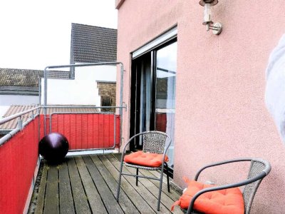 **Maisonette-Juwel mit sonnigem Balkon in ruhiger Lage**