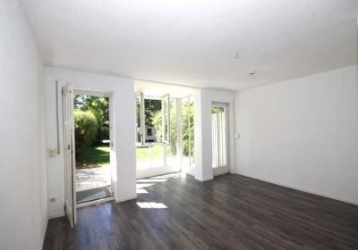Charmante 1 Zimmer-Wohnung mit Privatgarten in wunderschöner Lage in Waldtruderting