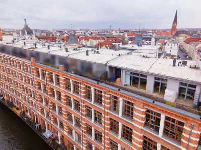 Luxuriöse Penthouse-Wohnung in Leipzig