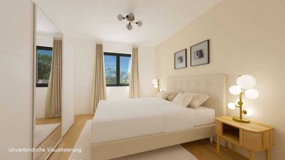 Helle Drei-Zimmerwohnung mit Terrasse