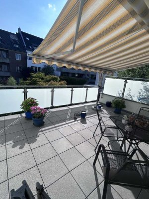 2-Zimmer-Wohnung mit großer Süd-West-Terrasse am Schillerplatz