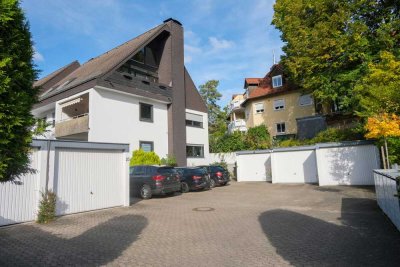 Naturnah in Zirndorf: 
3,5-Zimmer-Dachgeschoss-Wohnung mit Loggia, Schwimmbad/Sauna-Nutzung