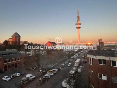 Tauschwohnung: 3 Zi Whg Altbau Schanze gegen Whg mit Garten / Terrasse