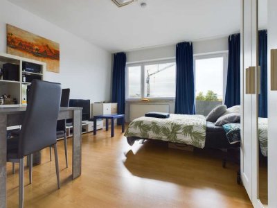 Freistehende 1-Zimmer-Wohnung in Best-zustand mit perfekter Anbindung