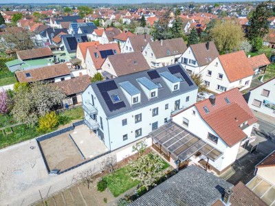 Erstbezug Neubauwohnungen mit besten Raumklima. 47 bis 106 qm Wohnfläche. Option Garage mit Wallbox