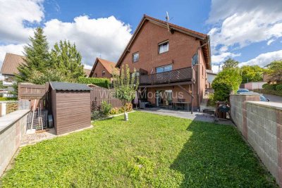 Doppelhaushälfte mit pflegeleichtem Garten, 4 Zimmer, Balkon und Hobbyraum