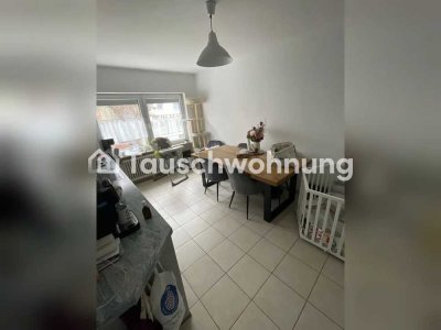 Tauschwohnung: Zentrale, große 2-Zimmer Wohnung mit Dachterasse