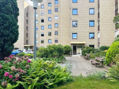 Helle 1-Zi.-Whg. mit Balkon & TG-Stellplatz – top Lage nahe Flughafen, sofort frei