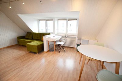 Möblierte 2 Zi Wohnung direkt am Rhein und Zentrum
