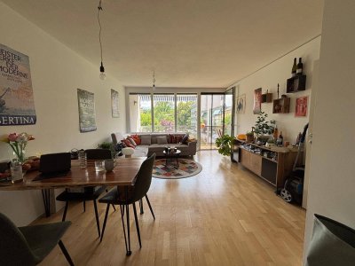 Zwischenmiete 2,5-Zimmer Wohnung in Saggen - möbliert 55m2 - nicht WG-fähig
