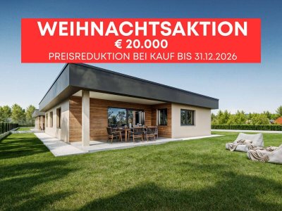 Massiv-Neubau: Bungalow – Wohnen nahe Velden