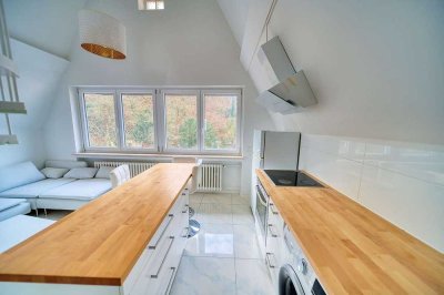 Schöne möblierte  3 - Zimmerwohnung  mitten  in der  City  von  Bad Godesberg