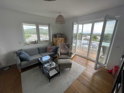 Moderne 3-Zimmer-Wohnung mit Südbalkon & Fernblick in hochwertigem Neubau