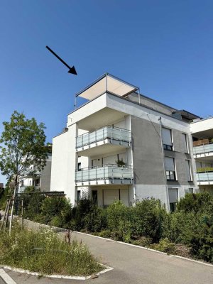 Penthouse mit Weitblick – Charmante 2,5-Zimmer-Wohnung mit großer Dachterrasse in Stuttgart