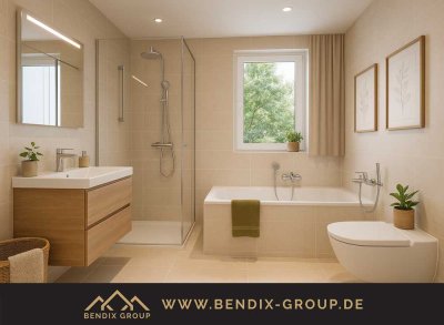 Moderne 4-Zi-Wohnung mit Balkon I 2 Bädern I Ankleide I Top Lage