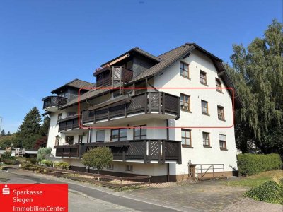 Gepflegte Wohnung im Obergeschoss eines 6-Parteienhauses