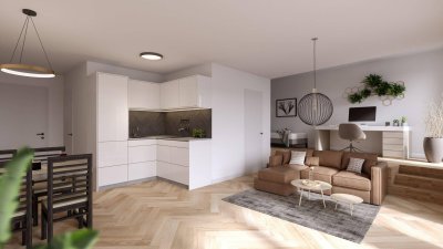 PROVISIONSFREI - City-Apartment - 1 Zimmer - ca. 45m² WFL - hochwertige Ausstattung - Neubauprojekt - Fertigstellung Q3/2025