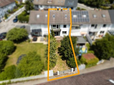 Sonniges Familien-Reihenhaus in Stadtnähe – Startklar für eine zeitgemäße Neugestaltung