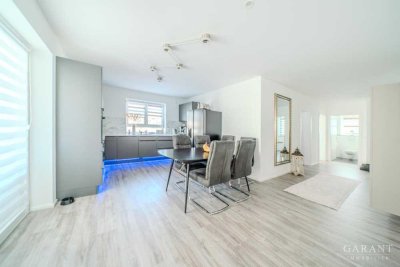 Moderne 3 Zimmer-Wohnung mit Panorama-Ausblick und separater Garage in Höchstadt