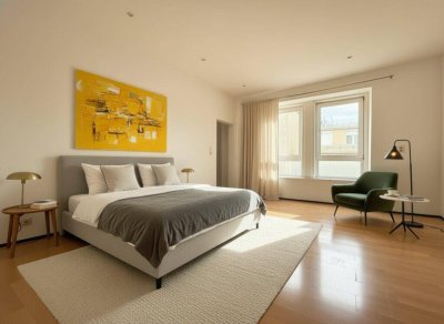 RENOVIERUNGSHIT - 1 Zimmer - separate Küche - ca. 37 m² gew. NFL - gepflegtes Haus - Hofseite - Penzing - S-Bahn