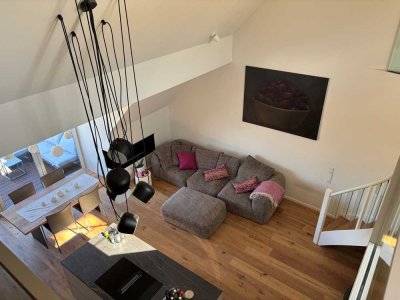 Geschmackvolle, neuwertige 4-Raum-Maisonette-Wohnung  im Herzen Münsters