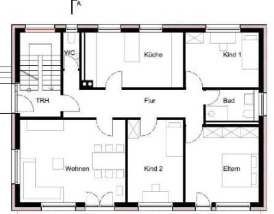 Stilvolle, vollst. ren. 4-Raum-Wohnung mit geh. Innenausst. mit Terrasse und EBK in Nehren bei TÜ