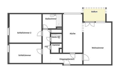 3-Zimmer-Wohnung in Dortmund