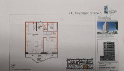 Moderne 2-Zimmer Neubauwohnung mit Balkon und Loggia