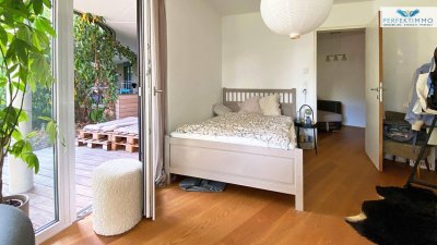 4-Zimmer-Wohnung mit Garten