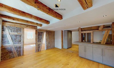 *Reserviert* Calw Altstadt: Wohnen mit Stil in kernsanierter 2½-Zimmer-Wohnung