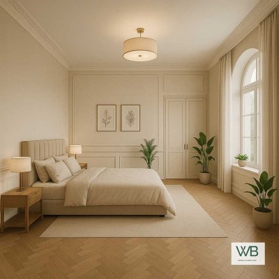 Maisonette Luxus-Altbauwohnungen + Balkon zum Mitgestalten - Theaterwall Braunschweig