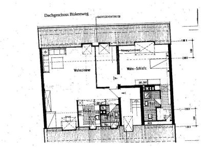 Freundliche 2,5-Zimmer-Dachgeschosswohnung in Duisburg