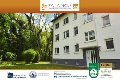FALANGA IMMOBILIEN - Renovierungsbedürftige Wohnung mit top Aufteilung am Budenheimer Waldrand geleg